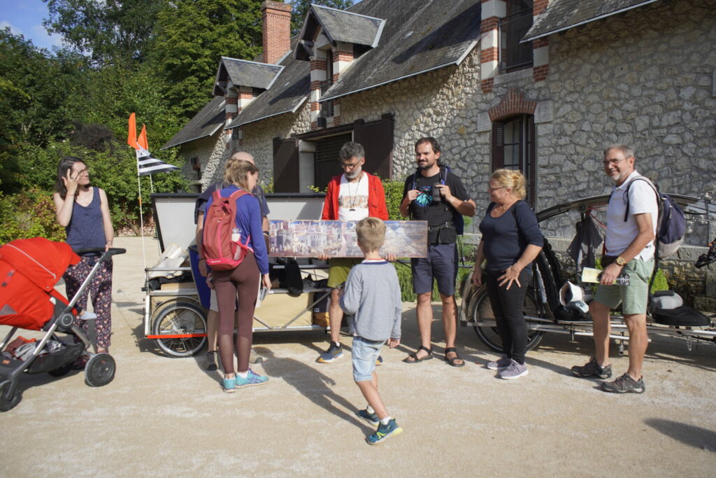 Etape de la Diagonale du Plein à Chalonnes sur Loire